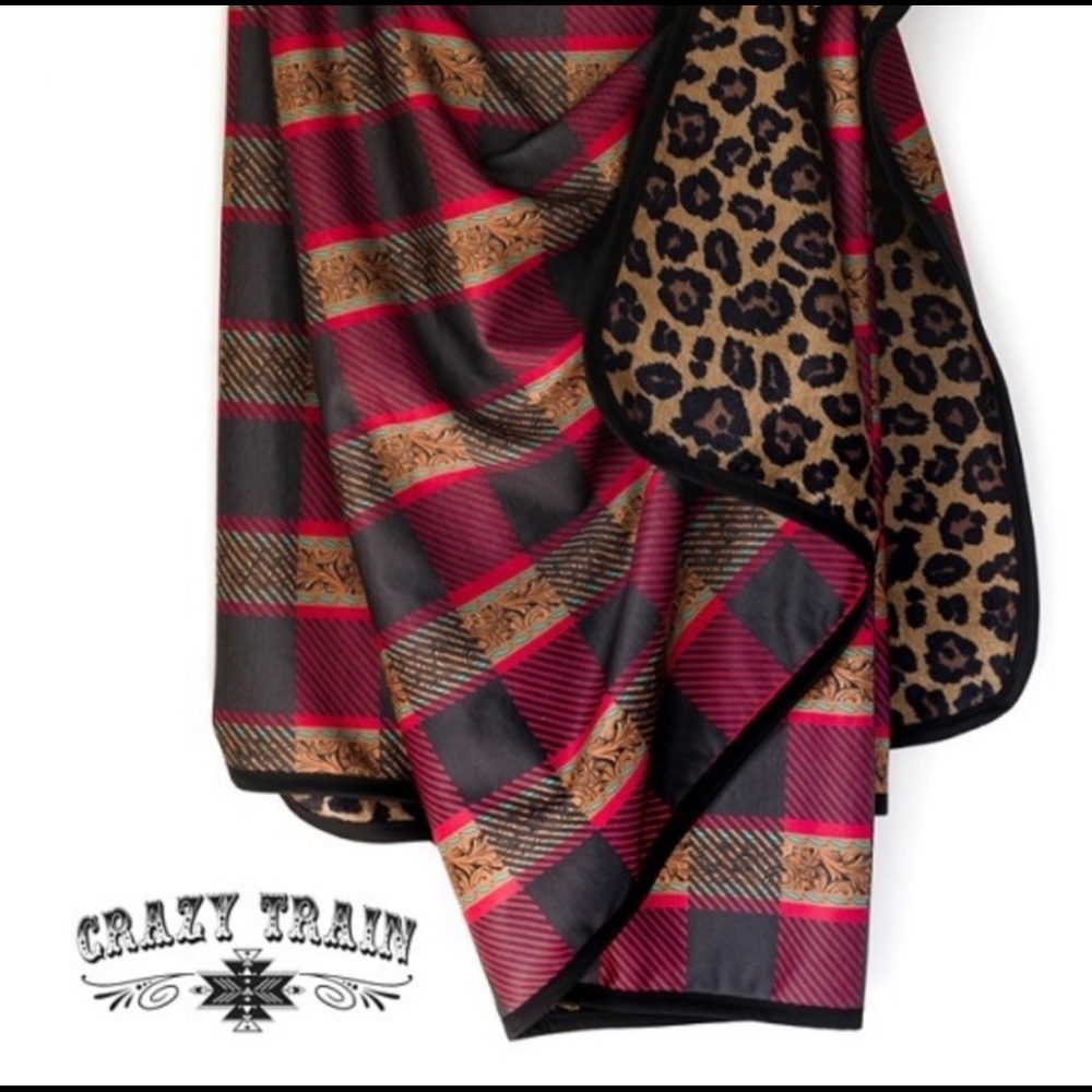 Crazy Train Christmas 21 Blanket
